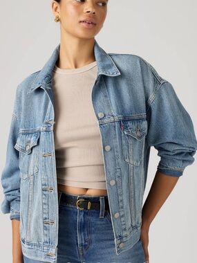 Levi’s Distressed Trucker Jacket